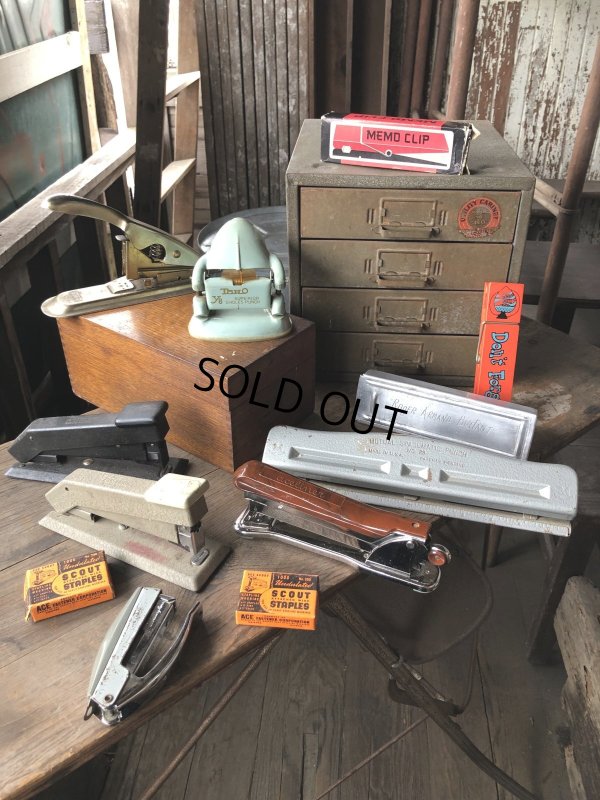 画像13: Vintage Union Chests 4 Drawer Mettal Tool Cabinet (M993) 