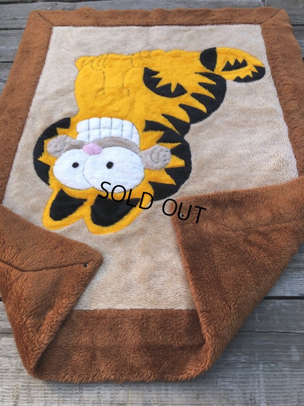画像14: Vintage Garfield Blanket Tapestry Hard to Find ☆ (M994) 