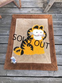Vintage Garfield Blanket Tapestry Hard to Find ☆ (M994) 