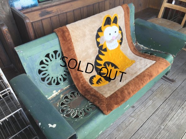 画像18: Vintage Garfield Blanket Tapestry Hard to Find ☆ (M994) 