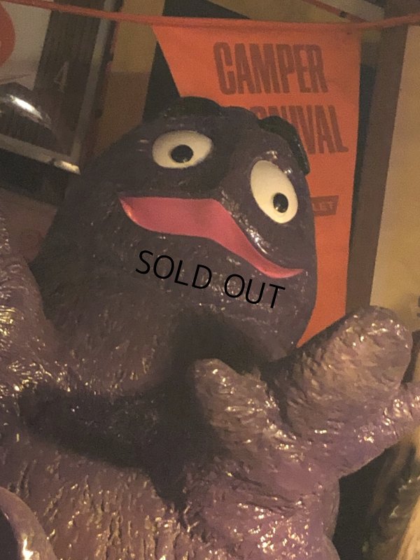 画像20: Vintage SETMAKERS McDonald's U.S.A Grimace Playland Statue Hard to Find ☆ (M995) 
