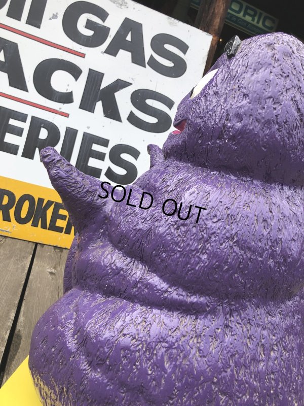 画像11: Vintage SETMAKERS McDonald's U.S.A Grimace Playland Statue Hard to Find ☆ (M995) 