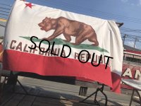 Vintage U.S.A . The Bear California Republic Cotton Flag 211x137 cm (M997) 