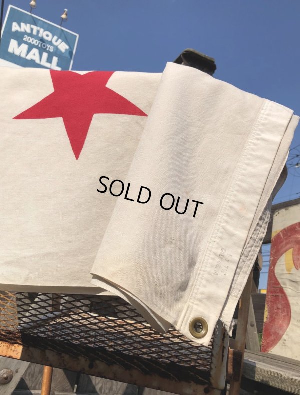 画像22: Vintage U.S.A . The Bear California Republic Cotton Flag 211x137 cm (M997) 