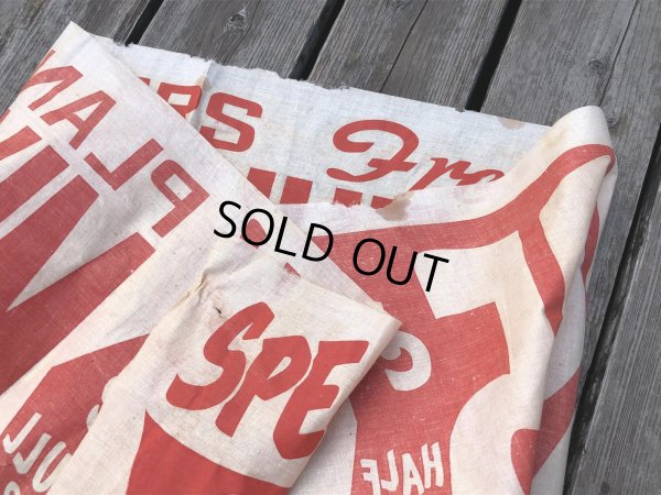 画像13: Vintage Advertising Planters Peanuts Store Display Cloth Banner Sign (M998) 