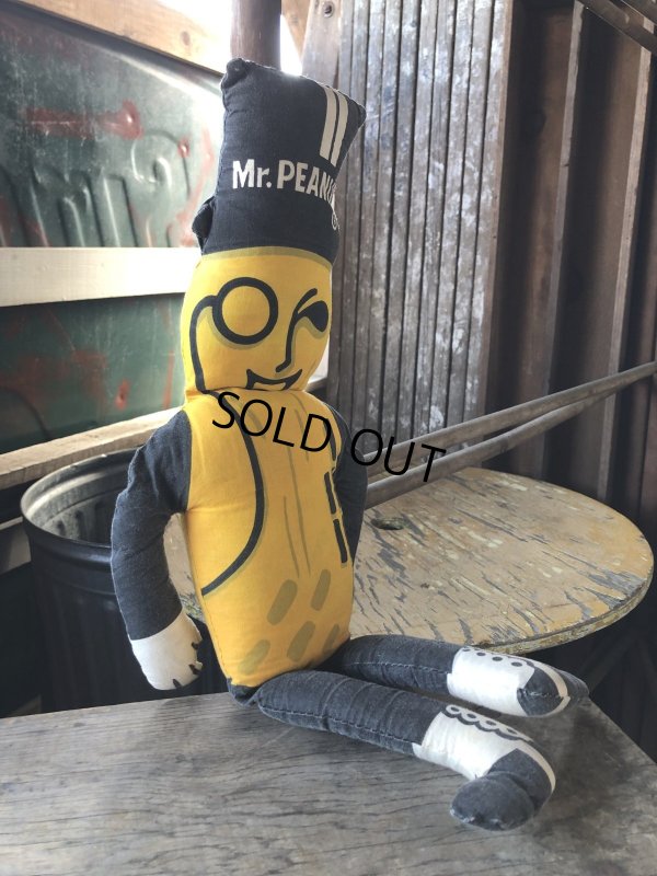 画像3: Vintage Mr Peanut Cloth Pillow Doll (M999)