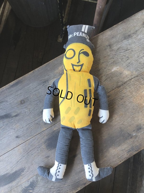 画像6: Vintage Mr Peanut Cloth Pillow Doll (M999)