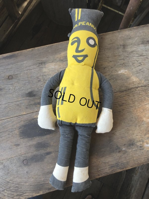 画像8: Vintage Mr Peanut Cloth Pillow Doll (M998)