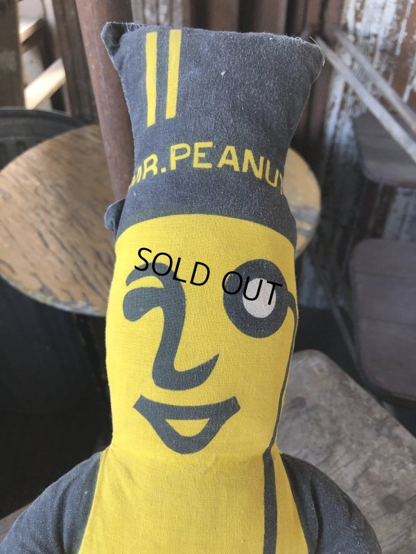 画像6: Vintage Mr Peanut Cloth Pillow Doll (M998)