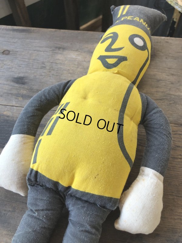 画像9: Vintage Mr Peanut Cloth Pillow Doll (M998)