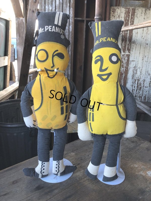 画像12: Vintage Mr Peanut Cloth Pillow Doll (M998)
