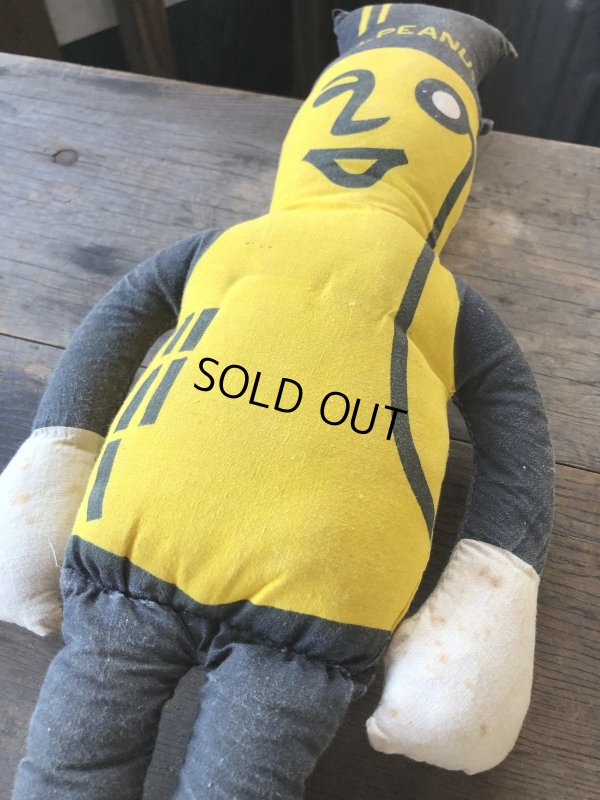 画像11: Vintage Mr Peanut Cloth Pillow Doll (M998)