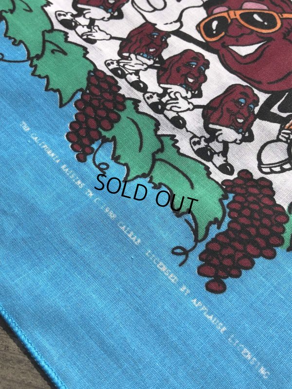 画像3: 80s Vintage The California Raisins Bandanna (R002) 