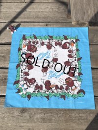 80s Vintage The California Raisins Bandanna (R002) 