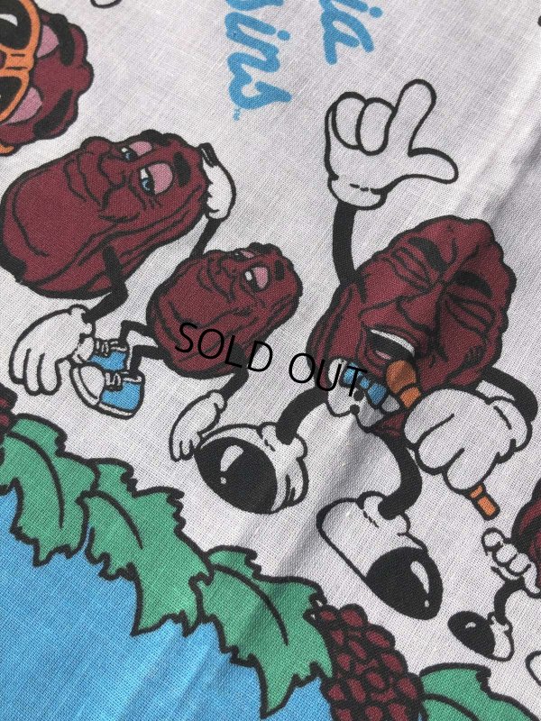 画像5: 80s Vintage The California Raisins Bandanna (R002) 