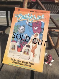 80s Vintage The California Raisins The Seat-Shirt W/Box (R003) 