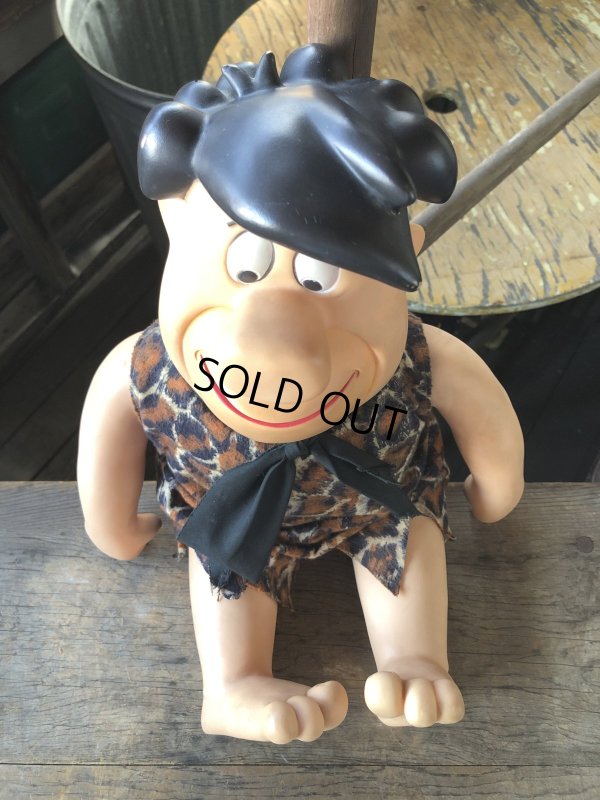 画像5: 80s Vintage Mighty Star CANADA Fred Flintstone 18” Big Size Doll (R008) 