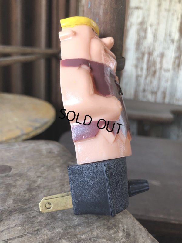 画像2: 70s Vintage THE FLiNTSTONES Barney Night Light (R005) 