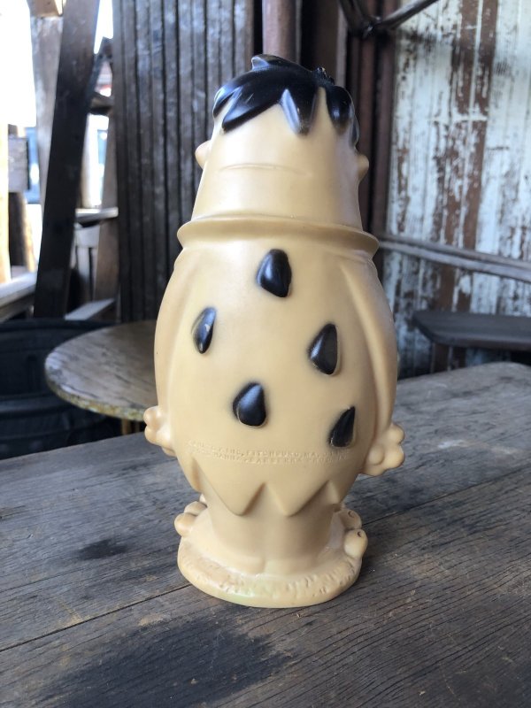 画像3: 70s Vintage SANITOY The Flintstones Fred Vinyl Figure (R006) 