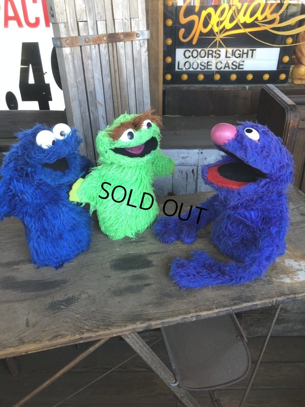 画像14: 70s Vintage Sesame Street Grover Hand Puppet (R011) 