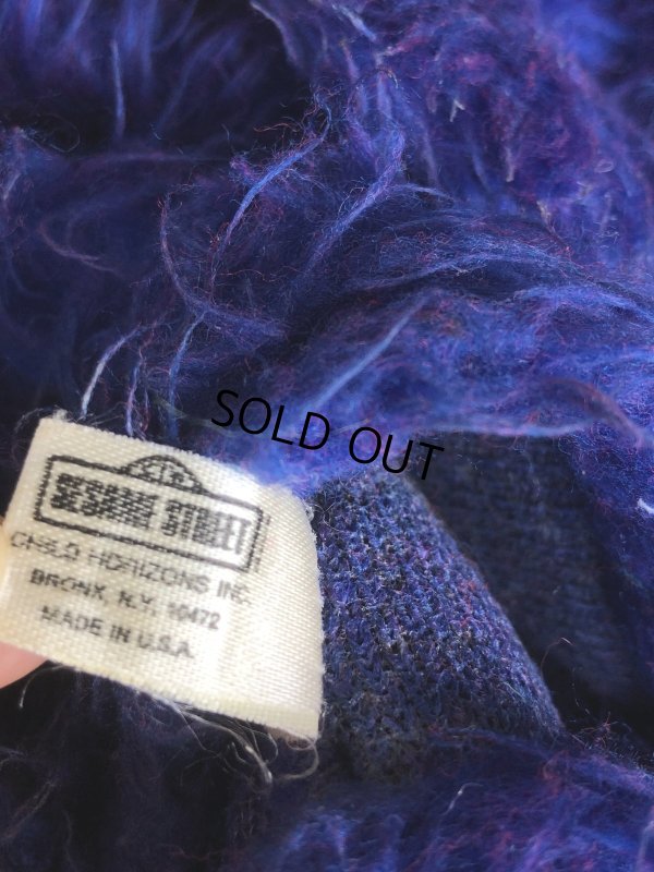 画像8: 70s Vintage Sesame Street Grover Hand Puppet (R011) 