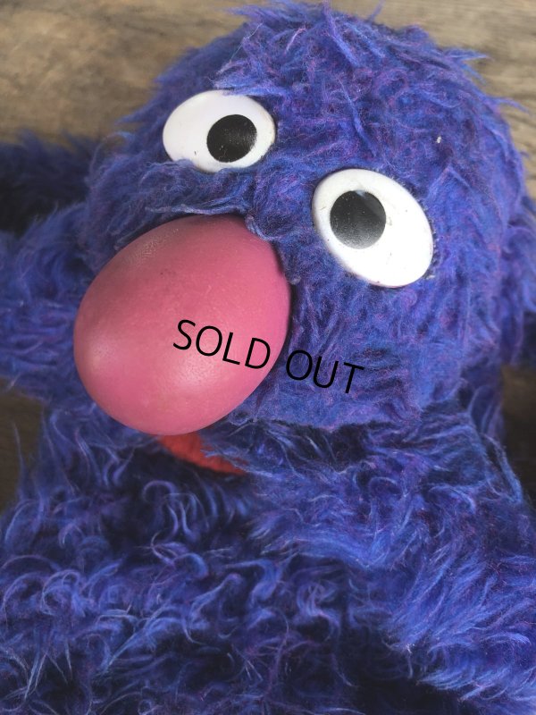 画像11: 70s Vintage Sesame Street Grover Hand Puppet (R011) 