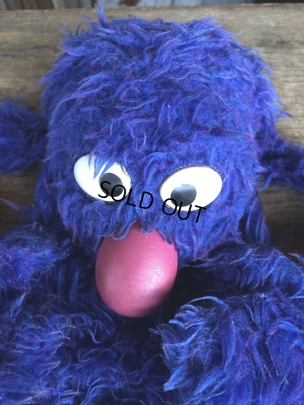 画像10: 70s Vintage Sesame Street Grover Hand Puppet (R011) 