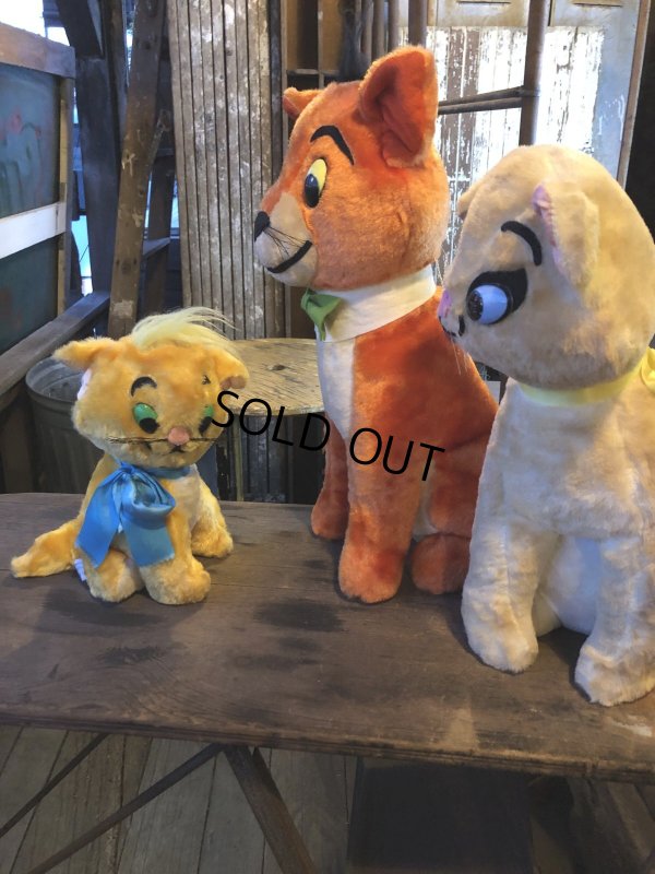 画像6: 70s The Aristocats Walt Disney Prod Stuffed Doll Complete Set (R014) 