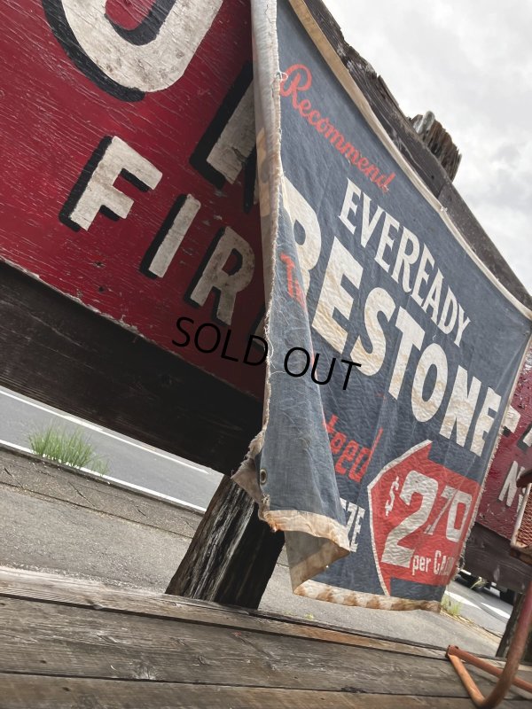 画像7: Vintage Advertising Eveready Prestone Anti-Freeze Display Banner Sign (R015) 