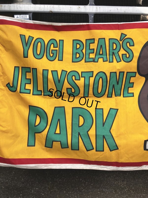 画像3: Hanna-Barbera Yogi Bear's Jellystone Park Banner Sign Hard to Find ☆ (R018) 