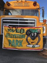 Hanna-Barbera Yogi Bear's Jellystone Park Banner Sign Hard to Find ☆ (R018) 