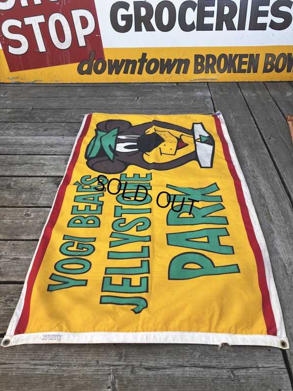 画像13: Hanna-Barbera Yogi Bear's Jellystone Park Banner Sign Hard to Find ☆ (R018) 