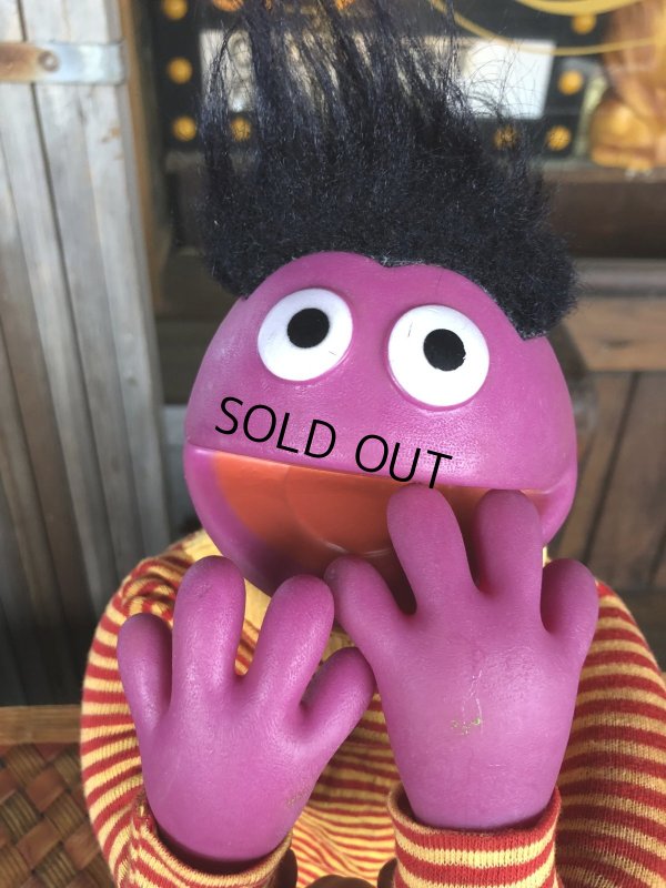 画像4: 70s Vintage Sesame Street Hand Puppet Roosevelt Franklin RARE ☆ (R019) 