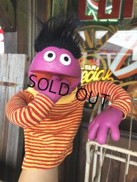 70s Vintage Sesame Street Hand Puppet Roosevelt Franklin RARE ☆ (R019) 