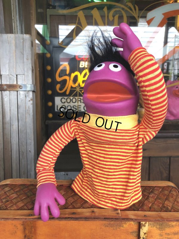 画像6: 70s Vintage Sesame Street Hand Puppet Roosevelt Franklin RARE ☆ (R019) 