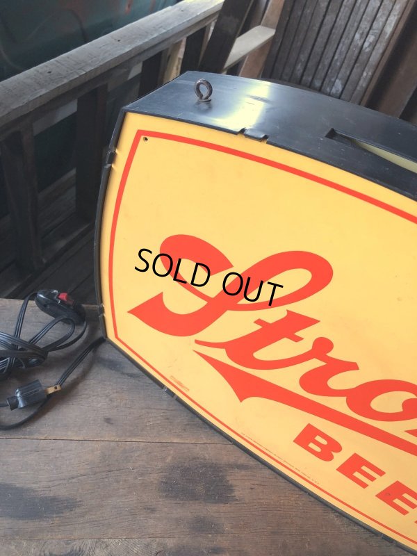 画像8: Vintage Stroh's Beer Lighted Bar Sign (R020) 