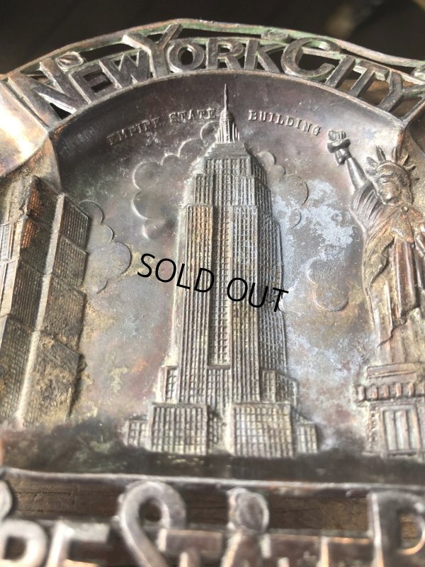 画像6: Vintage Souvenir Metal Tray Ashtray New York City EMPIRE STATE BLDG (R037)