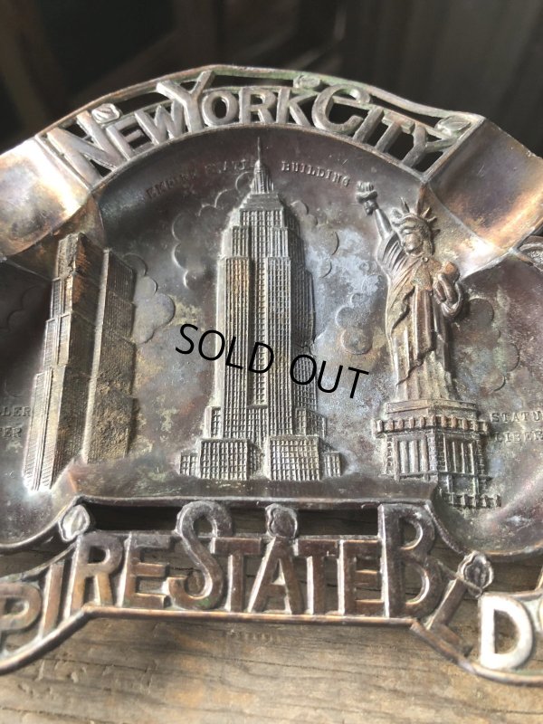 画像4: Vintage Souvenir Metal Tray Ashtray New York City EMPIRE STATE BLDG (R037)