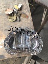 Vintage Souvenir Metal Tray Ashtray New York City EMPIRE STATE BLDG (R037)