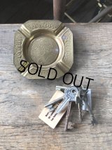 Vintage Metal Tray Ashtray (R042)