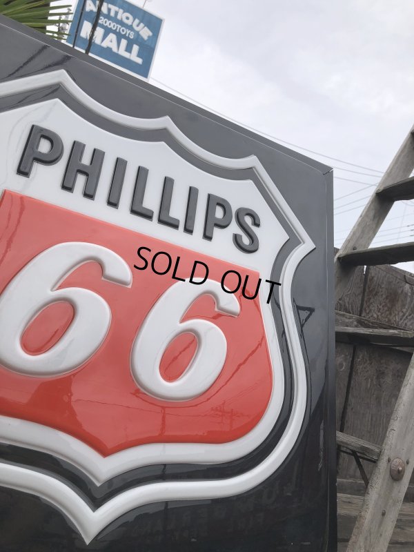 画像10:  Vintage Phillips 66 Gas Station Advertising Lighted Sign (R044)