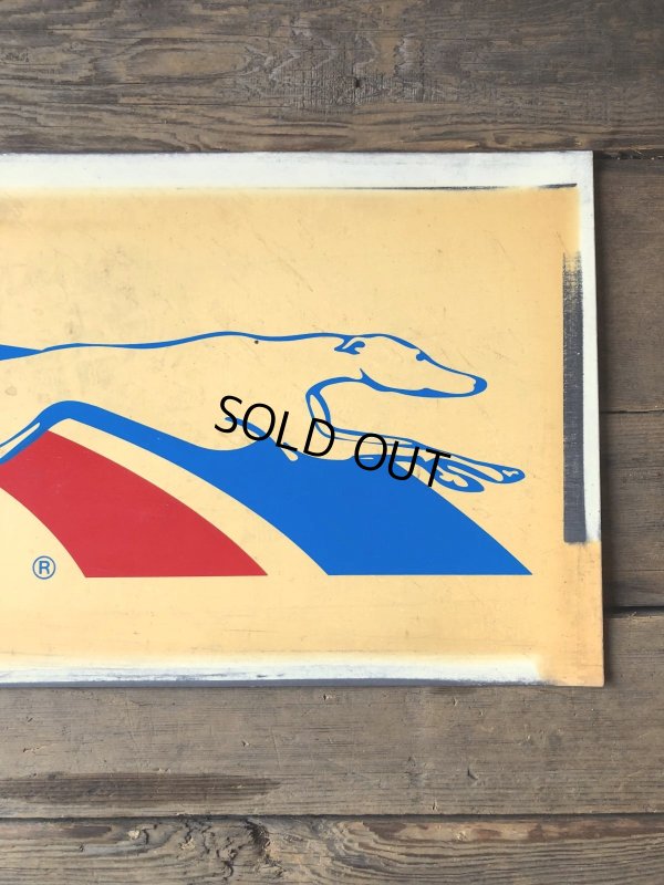 画像9: Vintage Greyhound Lines Inc Advertising Greyhound Bus Display Sign (R049)