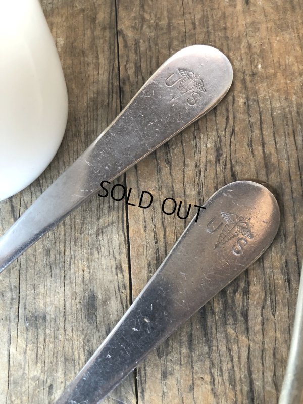画像3: Vintage U.S. ARMY Spoon and Knife (R056) 