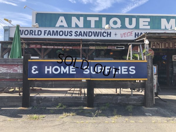 画像5: 【店舗引き取り限定】Vintage GOODYEAR Store Display & HOME SUPPLIES Porcelain Sign Huge ! (R054)