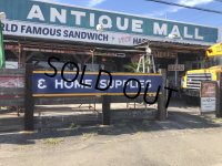 【店舗引き取り限定】Vintage GOODYEAR Store Display & HOME SUPPLIES Porcelain Sign Huge ! (R054)