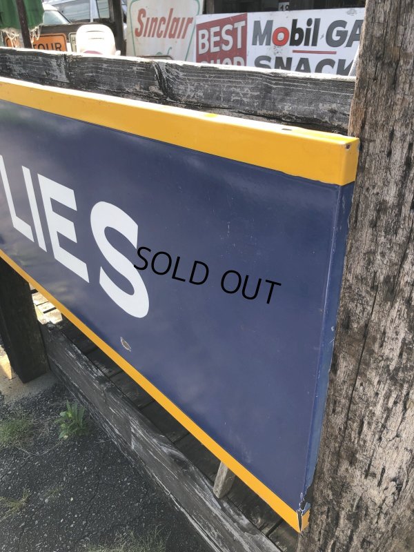 画像8: 【店舗引き取り限定】Vintage GOODYEAR Store Display & HOME SUPPLIES Porcelain Sign Huge ! (R054)