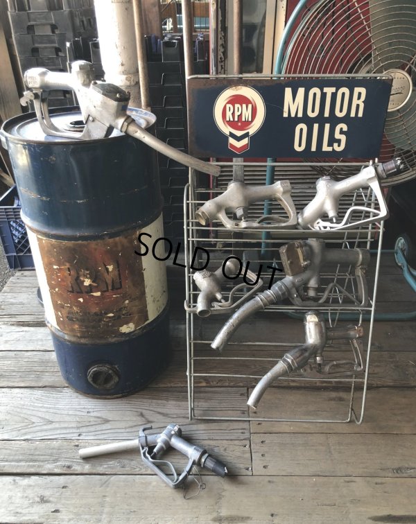 画像12: Vintage Service Station Gas Pump Handle Nozzle (R058) 