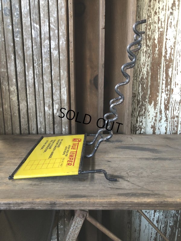 画像5: 70s Vintage True Temper Hardware Store Metal Display Rack (R063) 