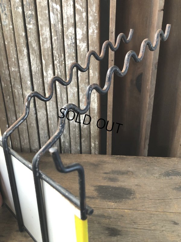 画像7: 70s Vintage True Temper Hardware Store Metal Display Rack (R064) 