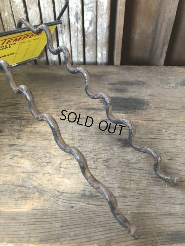 画像6: 70s Vintage True Temper Hardware Store Metal Display Rack (R063) 